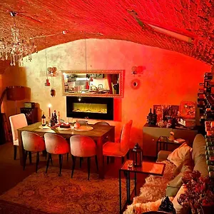 Red Impression - In The Center , Florence Italy
